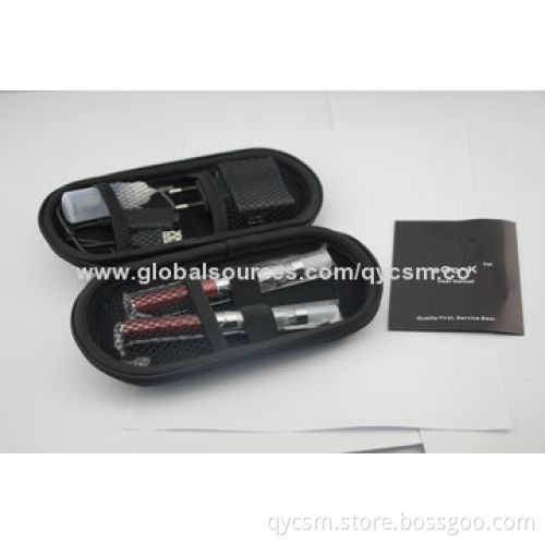 eGo CE5 Match E-cigarette Starter Kit, eGo-T/eGo-K/eGo-Q Weed Vaporizer, 100% No Burn Smell